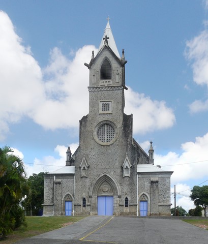 L'église de Redoute de la ville de Fort de France.