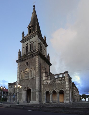 L'église Notre-Dame de la Délivrance du Morne-Rouge.